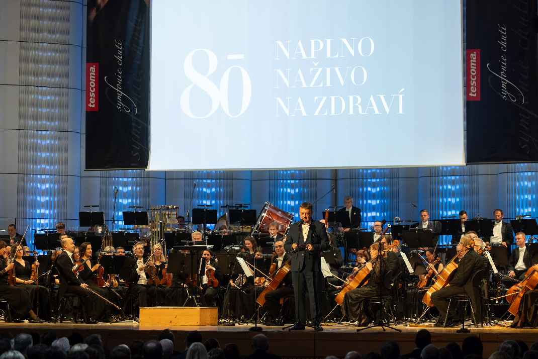 Ve Zlíně se slavilo. Filharmonie Bohuslava Martinů je energická osmdesátiletá dáma Ve Zlíně se slavilo. Filharmonie Bohuslava Martinů je energická osmdesátiletá dáma